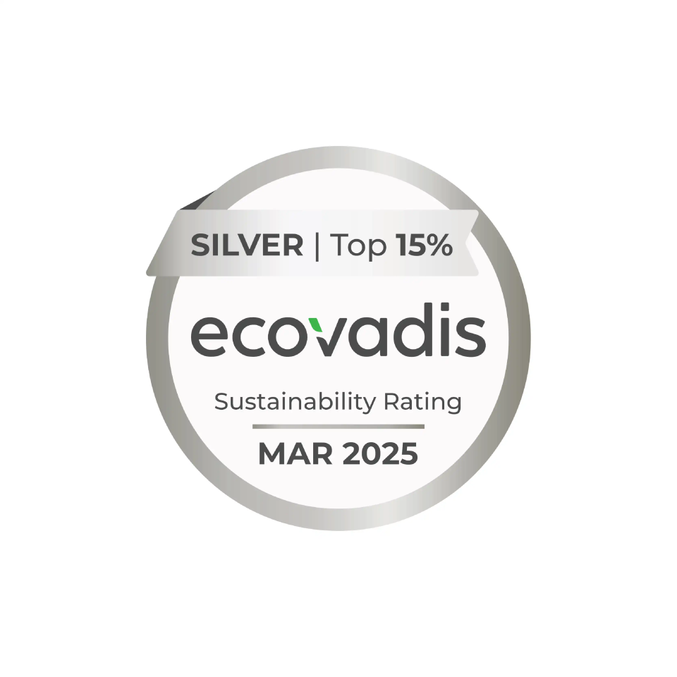 ‘Silver Medal’ by EcoVadis in March 2025